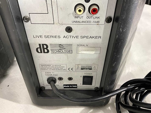 Db technologies l160 luidspreker (2x) - afbeelding 2 van  2