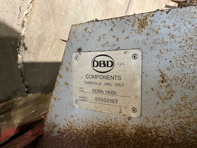 Dbd sidra 14000 geremde hydraulische ophanging - afbeelding 8 van  8