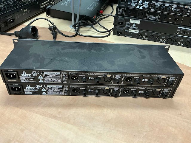 Dbx 166xl stereo processor (2x) - afbeelding 3 van  3