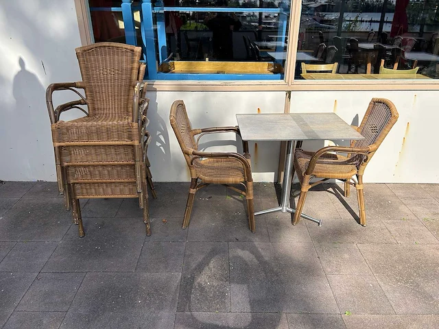 De arend - 15 terrastafels en 50 terrasstoelen - afbeelding 4 van  8