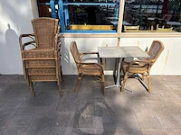 De arend - 15 terrastafels en 50 terrasstoelen - afbeelding 4 van  8