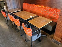 De arend - 2 restaurantbanken met 3 tafels en 4 stoelen - afbeelding 1 van  8