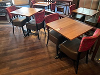De arend - 2 restauranttafels en 4 stoelen - afbeelding 2 van  4