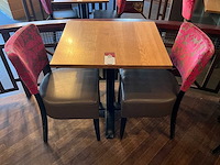 De arend - 2 restauranttafels en 4 stoelen - afbeelding 4 van  4