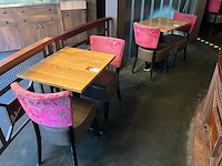 De arend - 2 restauranttafels en 4 stoelen - afbeelding 4 van  4