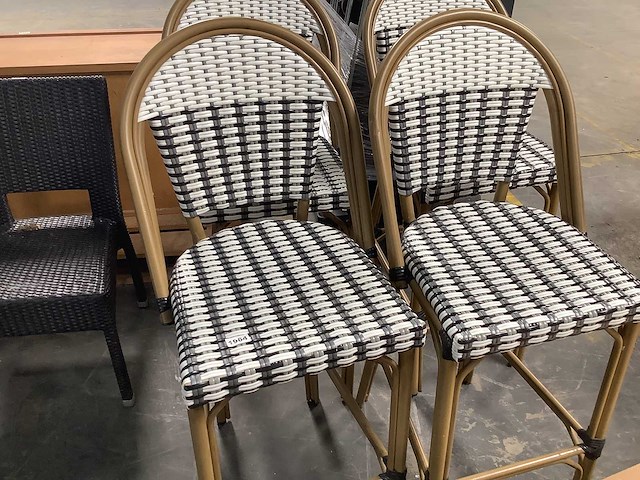 De arend - barkruk - barstools (4x) - afbeelding 1 van  4