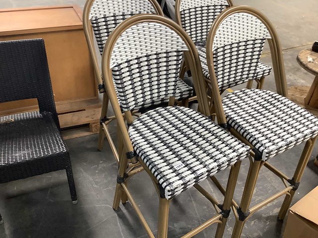 De arend - barkruk - barstools (4x) - afbeelding 3 van  4