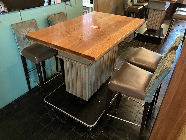De arend - bartafel met 4 barkrukken - afbeelding 6 van  7