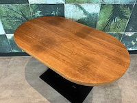 De arend - eiken ovale restauranttafel - afbeelding 2 van  4
