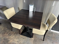 De arend - houten restauranttafel (6x) - afbeelding 1 van  7