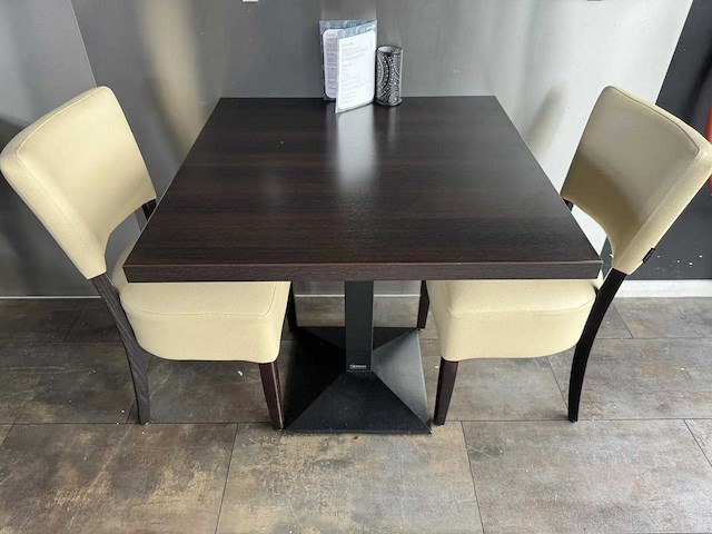 De arend - houten restauranttafel (6x) - afbeelding 3 van  7
