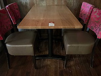 De arend - restaurantafel met 4 stoelen - afbeelding 2 van  6