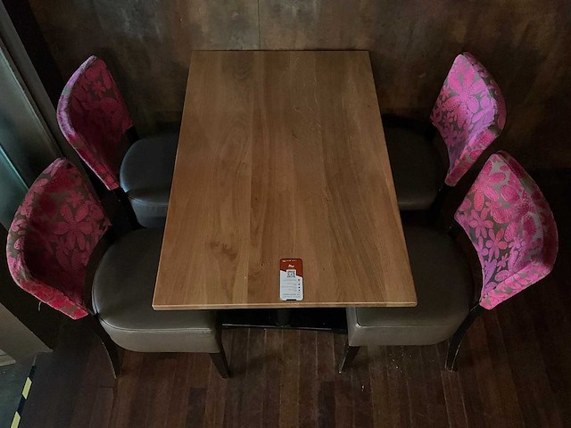 De arend - restaurantafel met 4 stoelen - afbeelding 6 van  6