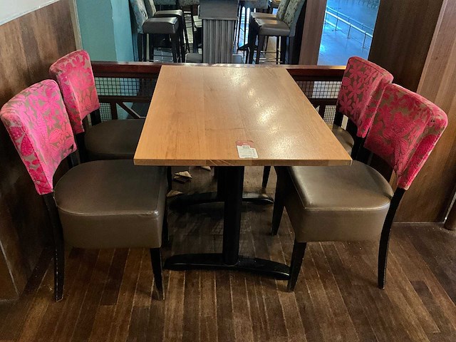 De arend - restaurantafel met 4 stoelen - afbeelding 5 van  5