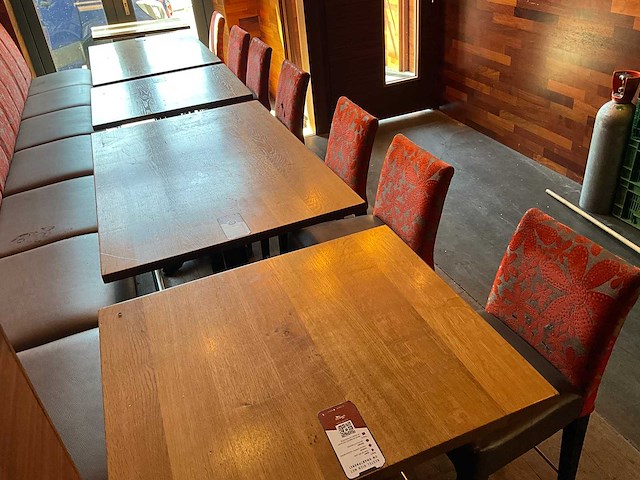 De arend - restaurantbank met 5 tafels en 7 krukken - afbeelding 5 van  8
