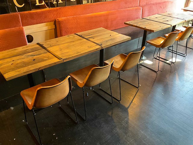 De arend - vloergemonteerde restauranttafel (4x) - afbeelding 1 van  2