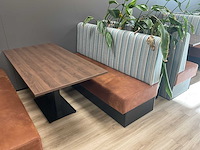 De arend - wandbank set (2x) met tafel (1x) (c) - afbeelding 3 van  9