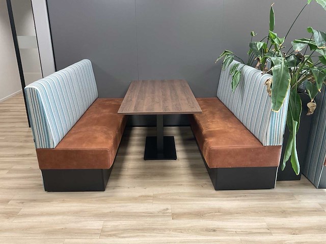 De arend - wandbank set (2x) met tafel (1x) (c) - afbeelding 1 van  9