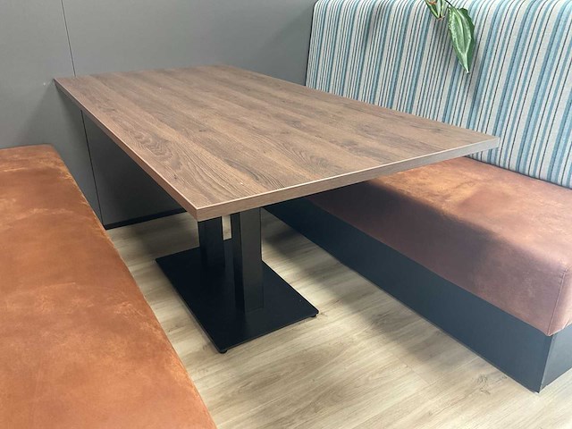 De arend - wandbank set (2x) met tafel (1x) (c) - afbeelding 6 van  9