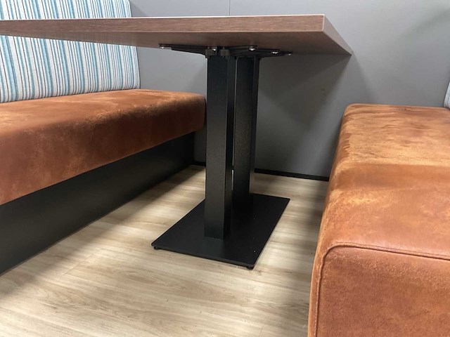 De arend - wandbank set (2x) met tafel (1x) (c) - afbeelding 8 van  9