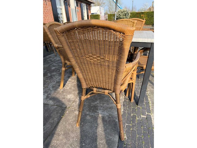 De arend complete terrasset 18 terrastafels - 61 terrasstoelen - afbeelding 2 van  13
