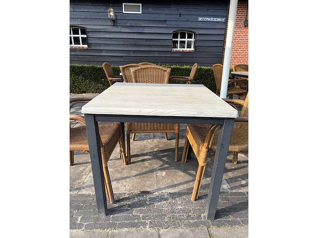 De arend complete terrasset 18 terrastafels - 61 terrasstoelen - afbeelding 4 van  13