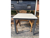 De arend complete terrasset 18 terrastafels - 61 terrasstoelen - afbeelding 4 van  13