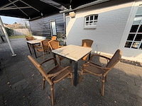 De arend complete terrasset 18 terrastafels - 61 terrasstoelen - afbeelding 7 van  13