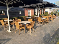 De arend complete terrasset 18 terrastafels - 61 terrasstoelen - afbeelding 8 van  13