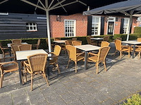 De arend complete terrasset 18 terrastafels - 61 terrasstoelen - afbeelding 9 van  13