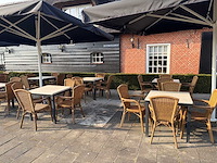 De arend complete terrasset 18 terrastafels - 61 terrasstoelen - afbeelding 10 van  13