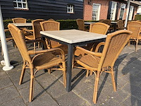 De arend complete terrasset 18 terrastafels - 61 terrasstoelen - afbeelding 11 van  13