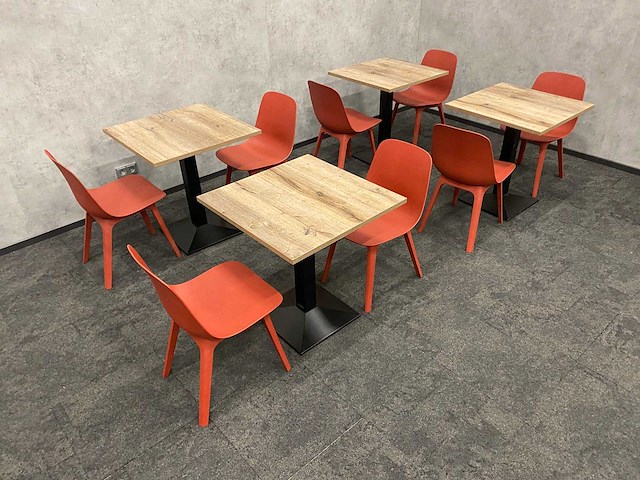 De arend/ ikea - 8 persoons kantineopstelling - afbeelding 17 van  19