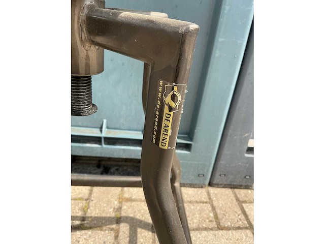 “de arend” vintage industriële machinistkruk (2x) - afbeelding 6 van  8
