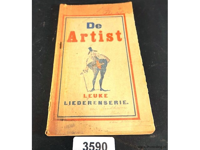 De artist leuke liederen serie - afbeelding 1 van  5