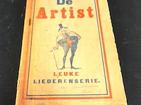 De artist leuke liederen serie - afbeelding 1 van  5