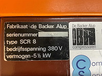 De backer alup scr 8 schroefcompressor - afbeelding 3 van  6