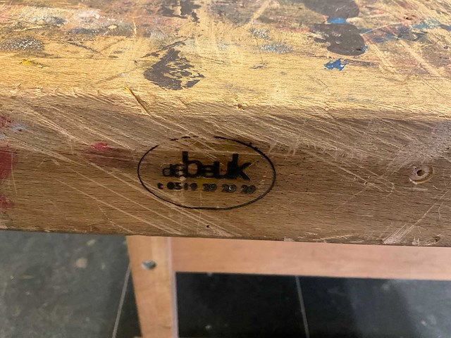 De beuk timmermans werkbank - afbeelding 4 van  5