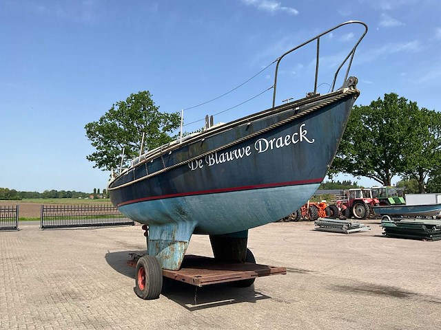 De blauwe draeck kajuitzeilboot - afbeelding 19 van  25