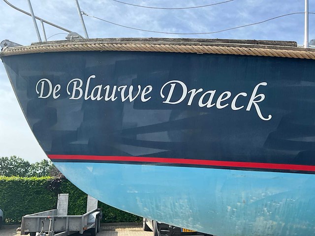 De blauwe draeck kajuitzeilboot - afbeelding 25 van  25