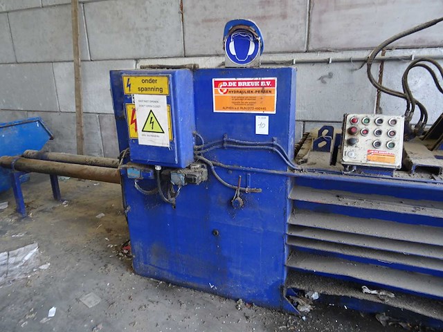 De breuk - papierpers 40tons - afbeelding 8 van  12