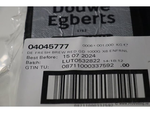 De fresh brew automatenkoffie red 04045777 - afbeelding 2 van  3