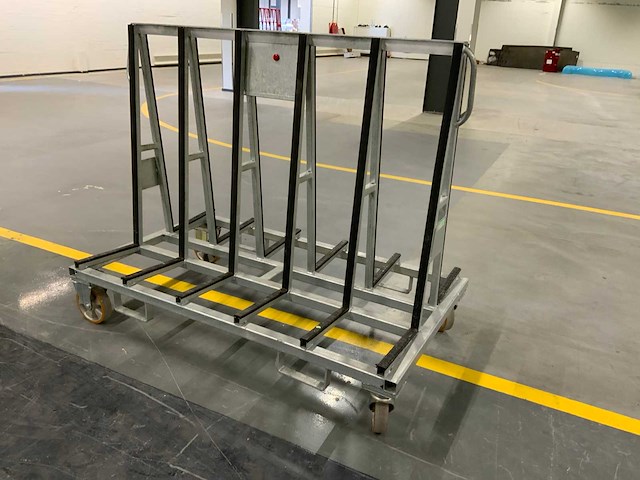 De glasbok 32.01b mobiel glasrek - afbeelding 2 van  6