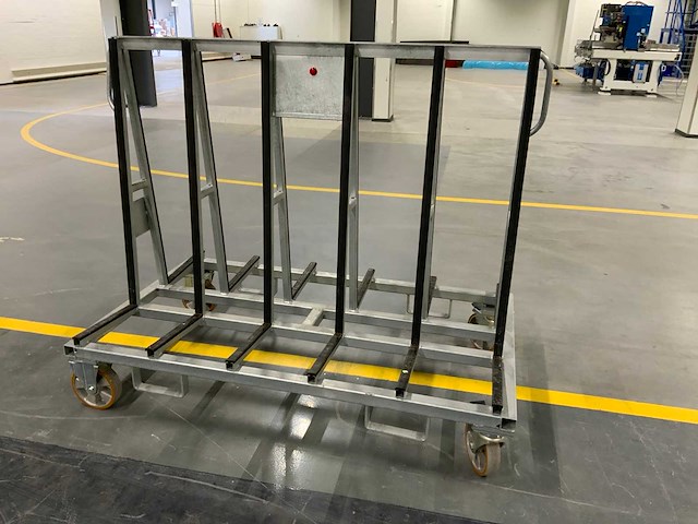 De glasbok 32.01b mobiel glasrek - afbeelding 3 van  6