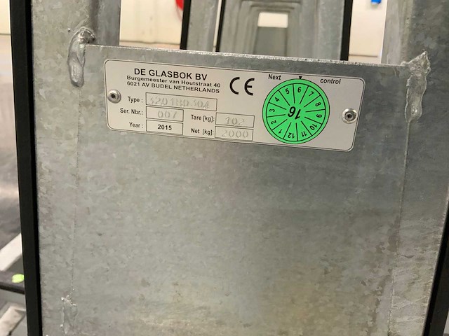 De glasbok 32.01b mobiel glasrek - afbeelding 6 van  6