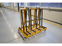 De glasbok verrijdbare dubbelzijdige glas transportbok - afbeelding 4 van  5