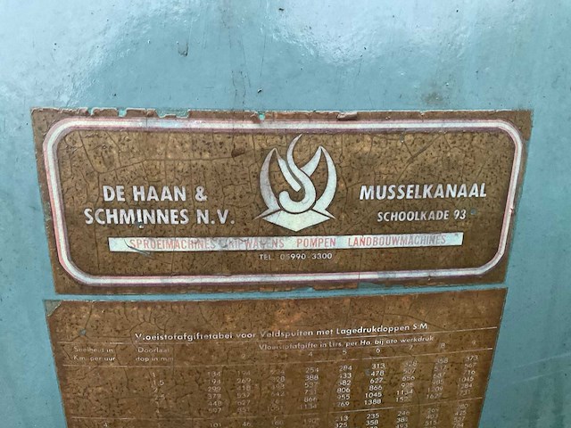 De haan&schminnes veldspuit - afbeelding 7 van  8