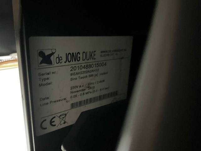 De jong duke siro touch theemachine met verse losse thee - afbeelding 3 van  11