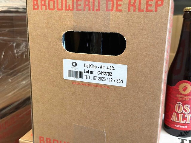 De klep - alt 12x33cl bier (5x) - afbeelding 2 van  4