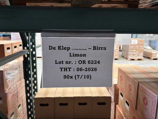 De klep - birra limon 12x33cl bier (110x) - afbeelding 2 van  4